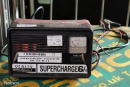 Sealey Super Charge 6/1 Battery Charger - 240V - 50/60Hz