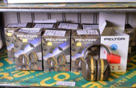 9x Peltor Bull's Eye Ear Defenders