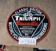 Triumph Cast Sign