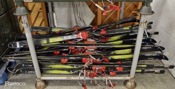 Fischer E 109 Tour Xtralito Skis Set - 25 pairs