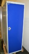 Metal Blue/Grey Lockers L 600mm x W 600mm x H 1780mm