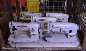 5x Consew Sewing Machines - Models - 199R-1A-1, 2x 206RB-5,199R-2A & 7360H