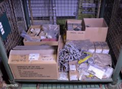 Various Fasteners, Bolts, Roll Pin, Stl M16 Flat Washers