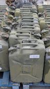 7x Ex-MOD Jerry Cans