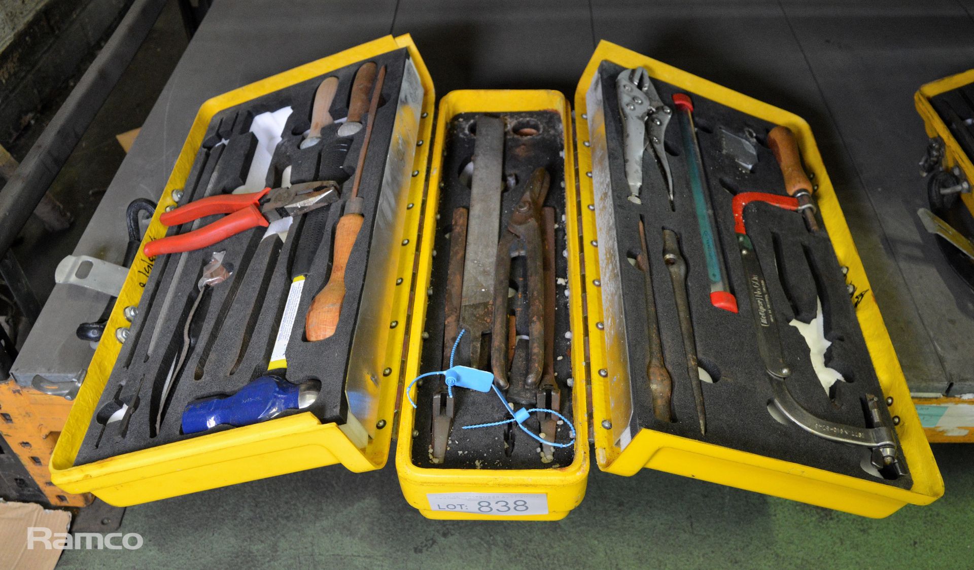 Tool Box With Various Mechanic Tools