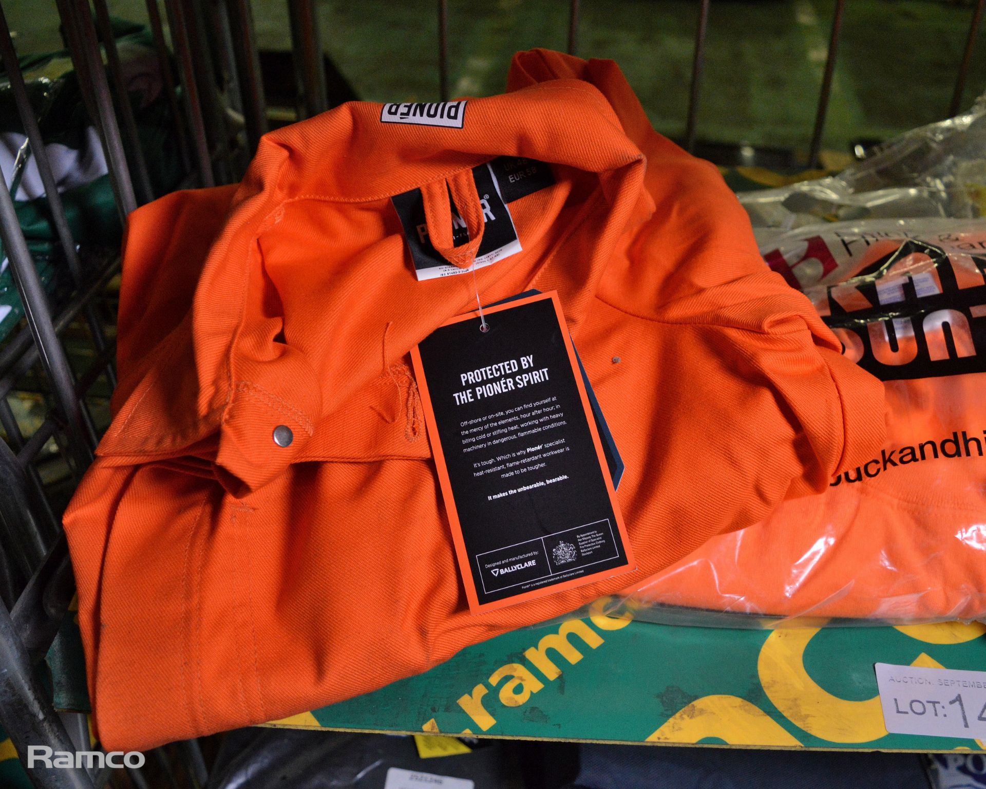 Workwear assortment - Traffic Trousers, Weatherproof trousers, orange work overalls & oran - Image 2 of 5
