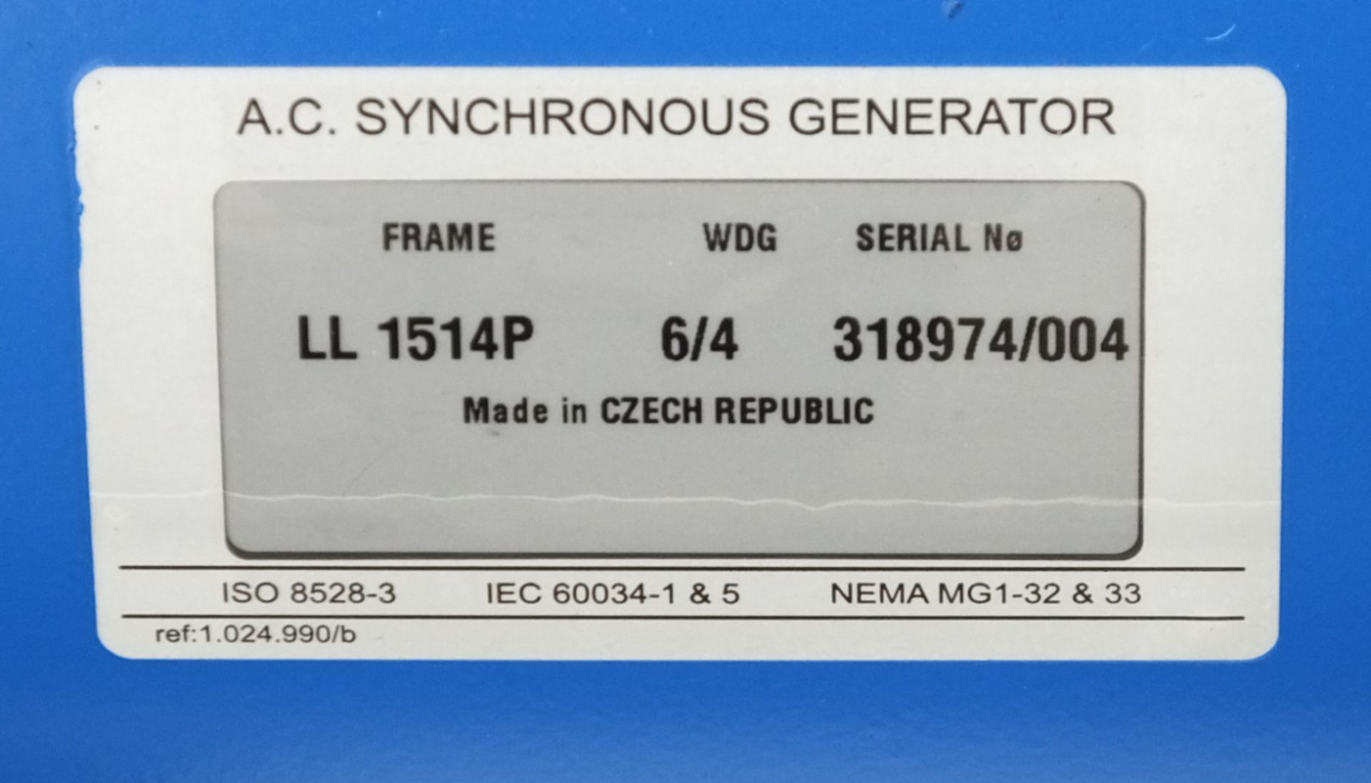 FG Wilson - Generator Model P65-5, Engine Perkins 3 Cylinder Turbo, F G Wilson S/N FGWPEP2 - Image 12 of 18