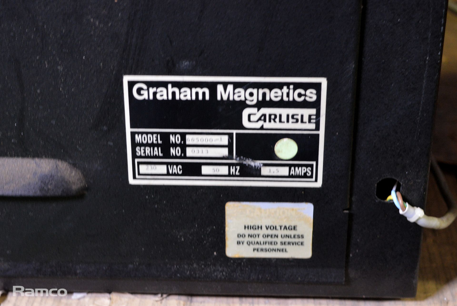 Graham Magnetics Detector 2 Tape Cleaning System - Image 4 of 4