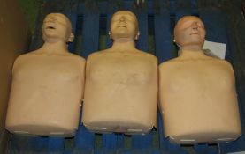 3x Resusci - Anne medical training dummies