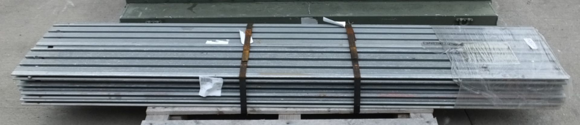 10x Aluminium Trackway Panels - Image 2 of 3