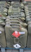 7x Ex-MOD Jerry Cans