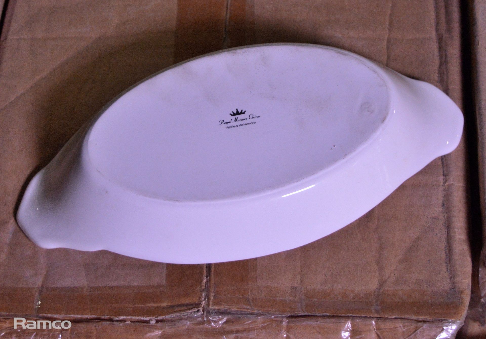 288x Transworld Royal Oval Vegetable Dishes - White - Image 3 of 3