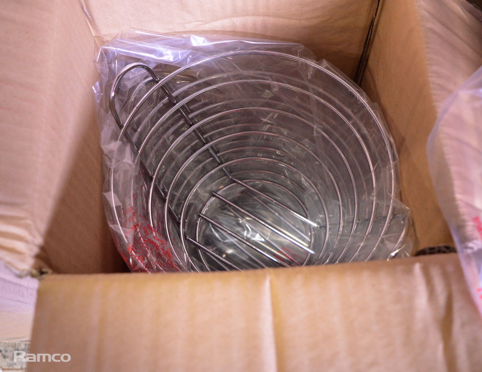 120x Round Wire Baskets - Image 3 of 3