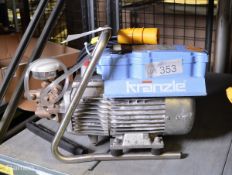 Kranzle HD-8/90 Small Pressure Washer - 110-115v