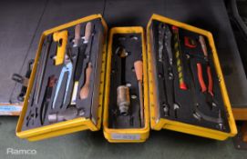 Tool Box With Various Mechanic Tools