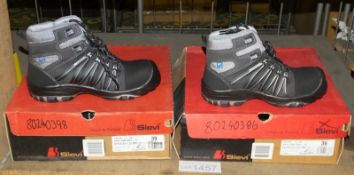 2x Sievi pairs of workwear boots - see pictures for type & size