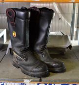 Crosstech YDS - used fire fighter boots - size 9