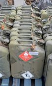 6x Ex-MOD Jerry Cans