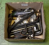 Various Sized Hex Allen Keys