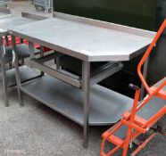 Stainless Steel Table - L1200 x D610 x H860mm