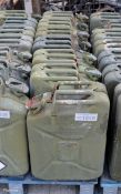 7x Ex-MOD Jerry Cans