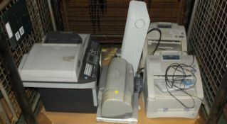 Office Equipment - 2x Brother FAX8360P Fax Machines, Brother MFC-8880DN Printer, Electric