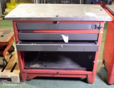 Facon Mobile Tool Cabinet 3 Drawers - L 1200mm x W 600mm x H 950mm