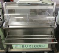 Burlodge Food Servery Trolley Unit - 3 Phase - W1200mm x D700mm x H1400mm