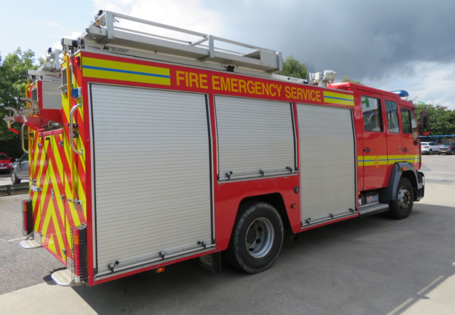 Man Angloco Fire Engine - LE15.220 - 52788 miles - winch - Unit been used 713hr - 6871CC - Image 6 of 35