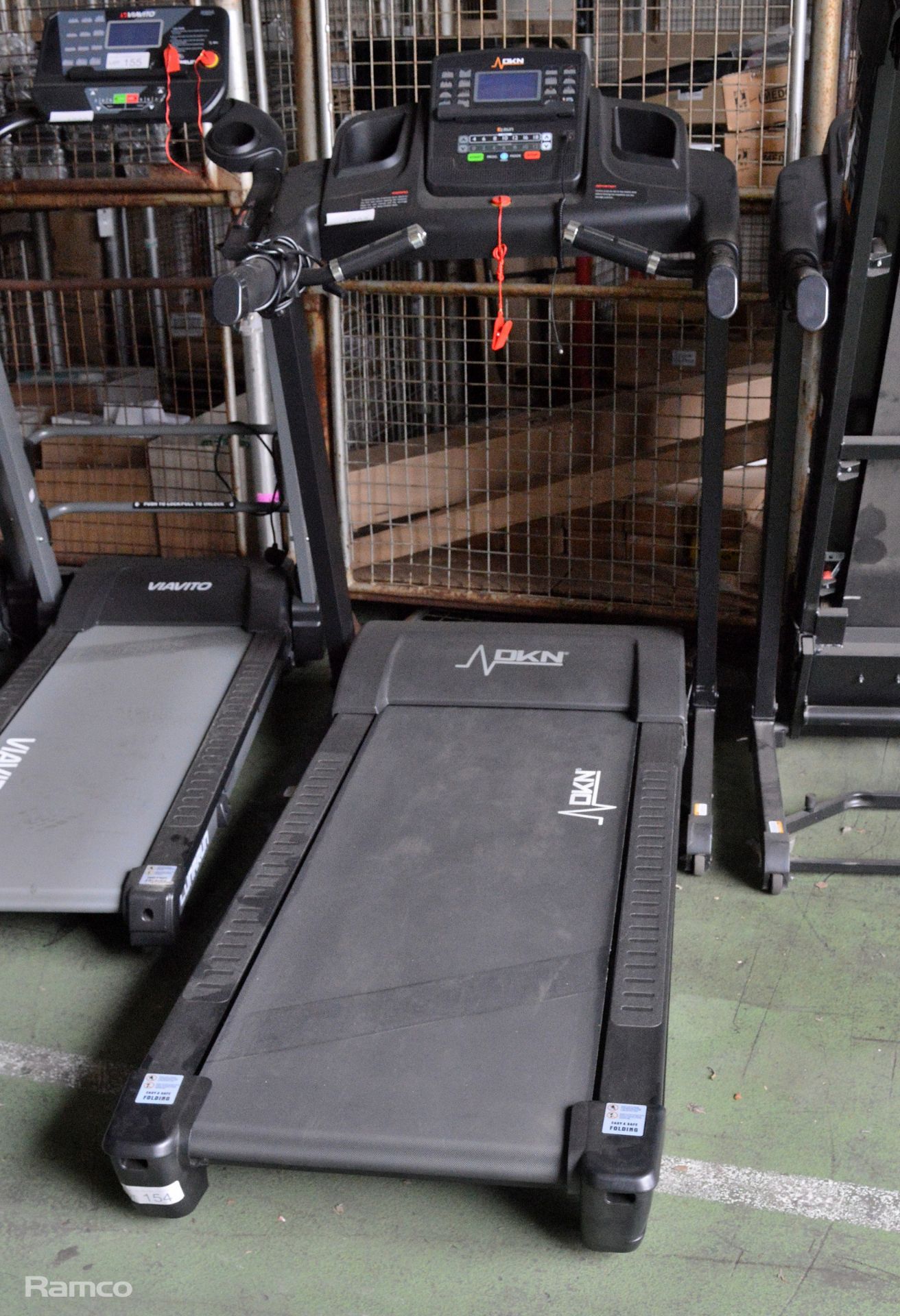 DKN EZRUN fold up treadmill