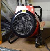 Devil Clarke 7003 Electric Fan Heater W 340mm x D 250mm x H 430mm