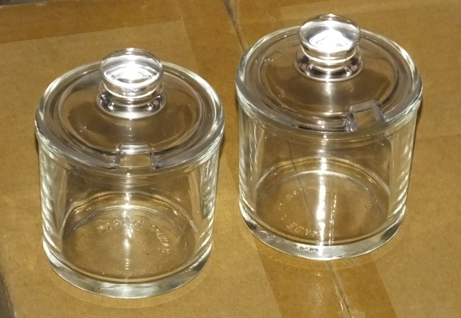 240x Glass jam jars, 240x glass jam jar lids - Image 2 of 2