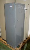 Grey Metal Cabinet L 610mm x W 500mm x H 1530mm