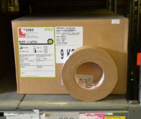 Scapa Pro 3302 Beige Cloth Adhesive Tape - 50mm x 50m - 2 Boxes - 16 rolls per box