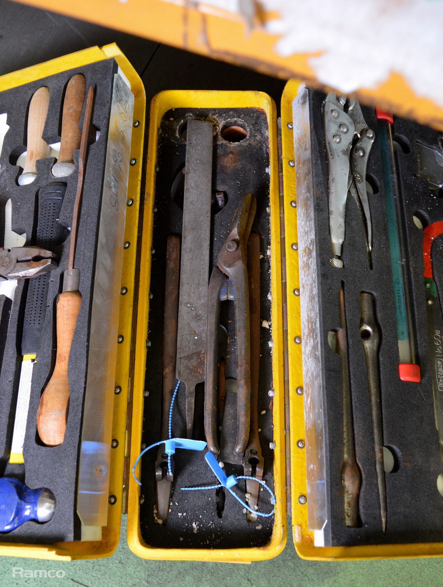 Tool Box With Various Mechanic Tools - Image 3 of 5