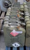 6x Ex-MOD Jerry Cans