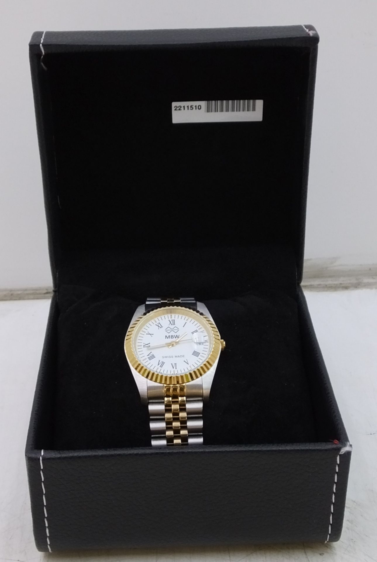 MBW 15RMQ2B12 Ladies Swiss Stainless Water Resistant (5ATM) Steel Watch - 2015 - Image 5 of 6