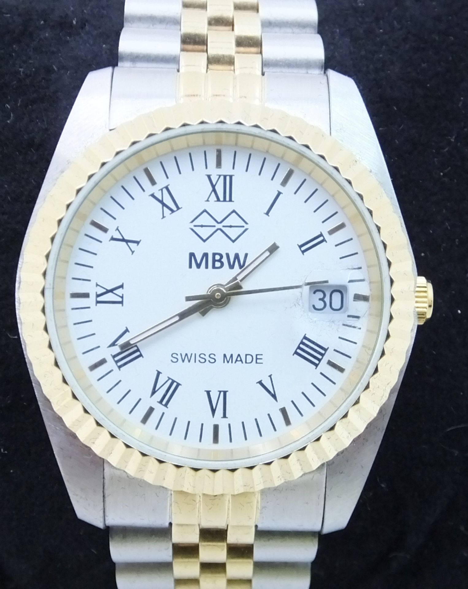 MBW 15RMQ2B12 Ladies Swiss Stainless Water Resistant (5ATM) Steel Watch - 2015