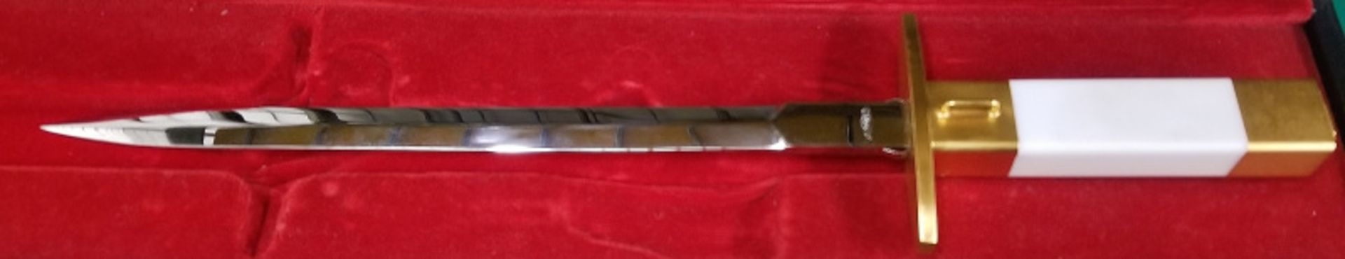 Beraudy Vaure French Air Force Commemorative Letter Opener - Image 11 of 15