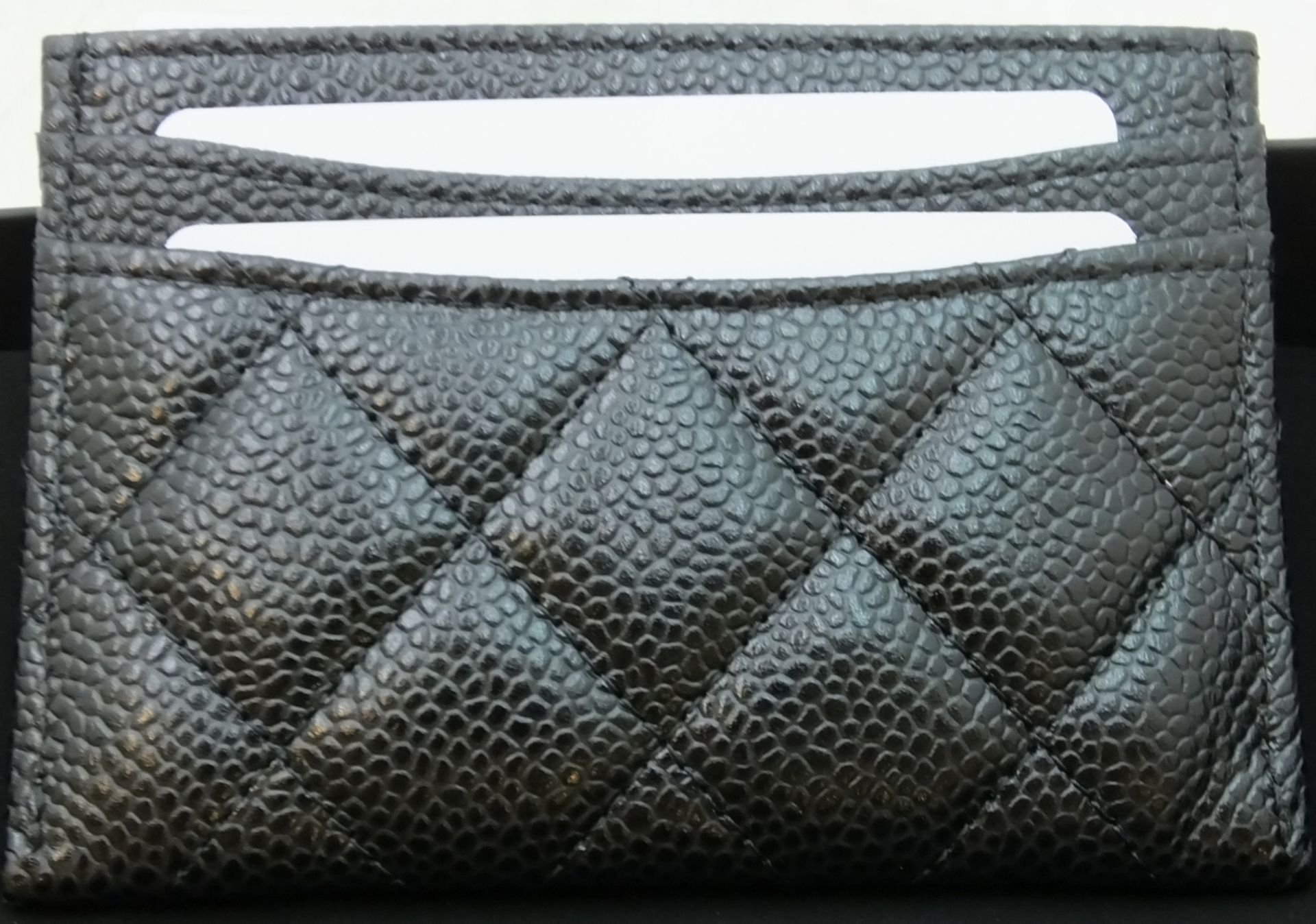 Chanel Card Holder - Leather (includes card of authenticity with serial no. 27886900) - Image 3 of 5