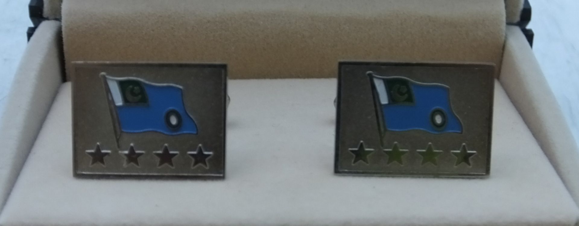 Pakistan Air Force Cufflinks & Presentation Case