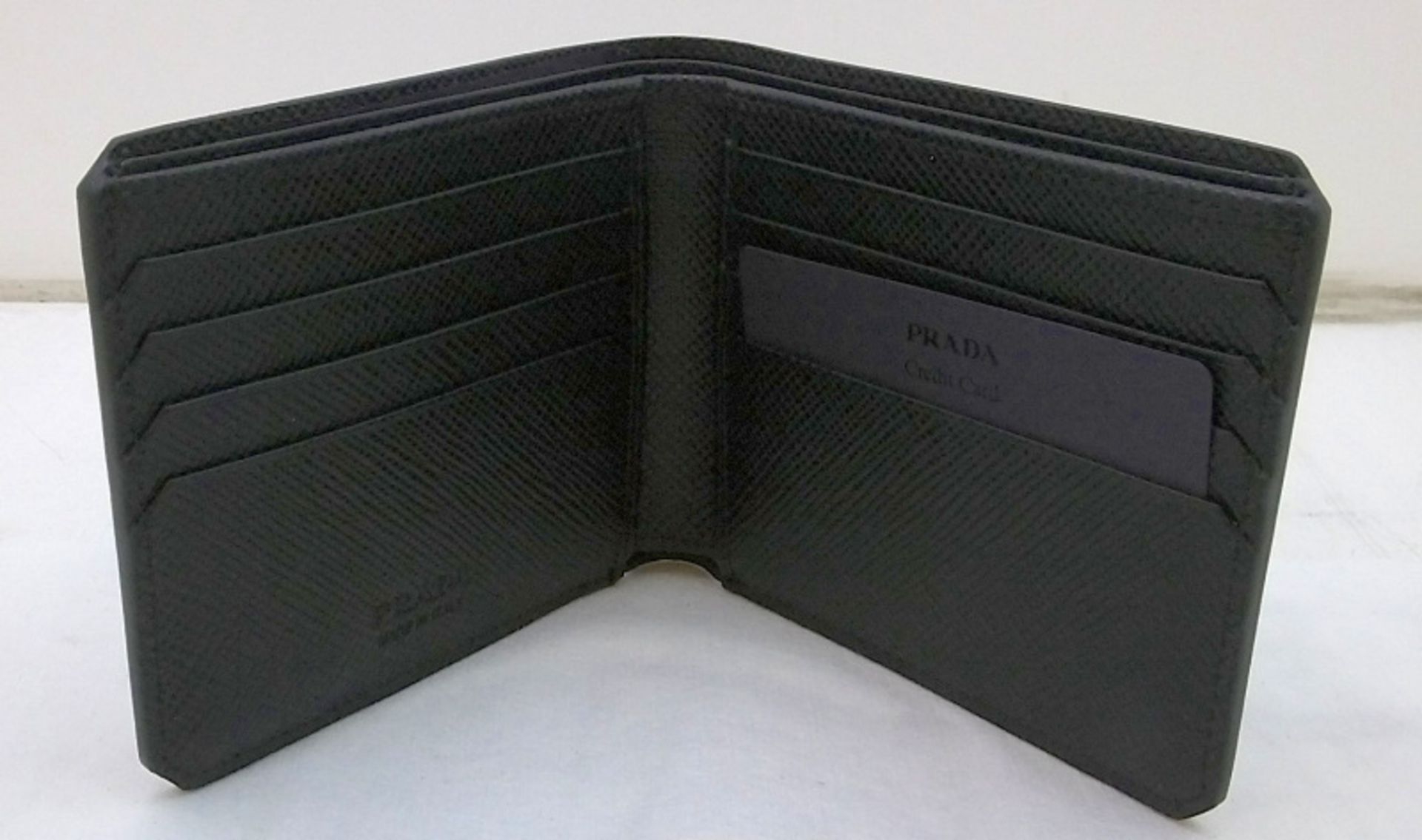 Prada Mens Leather Wallet with authenticity certificate card - 2MO5130 - stamped 31st Aug 2019 - Image 2 of 5