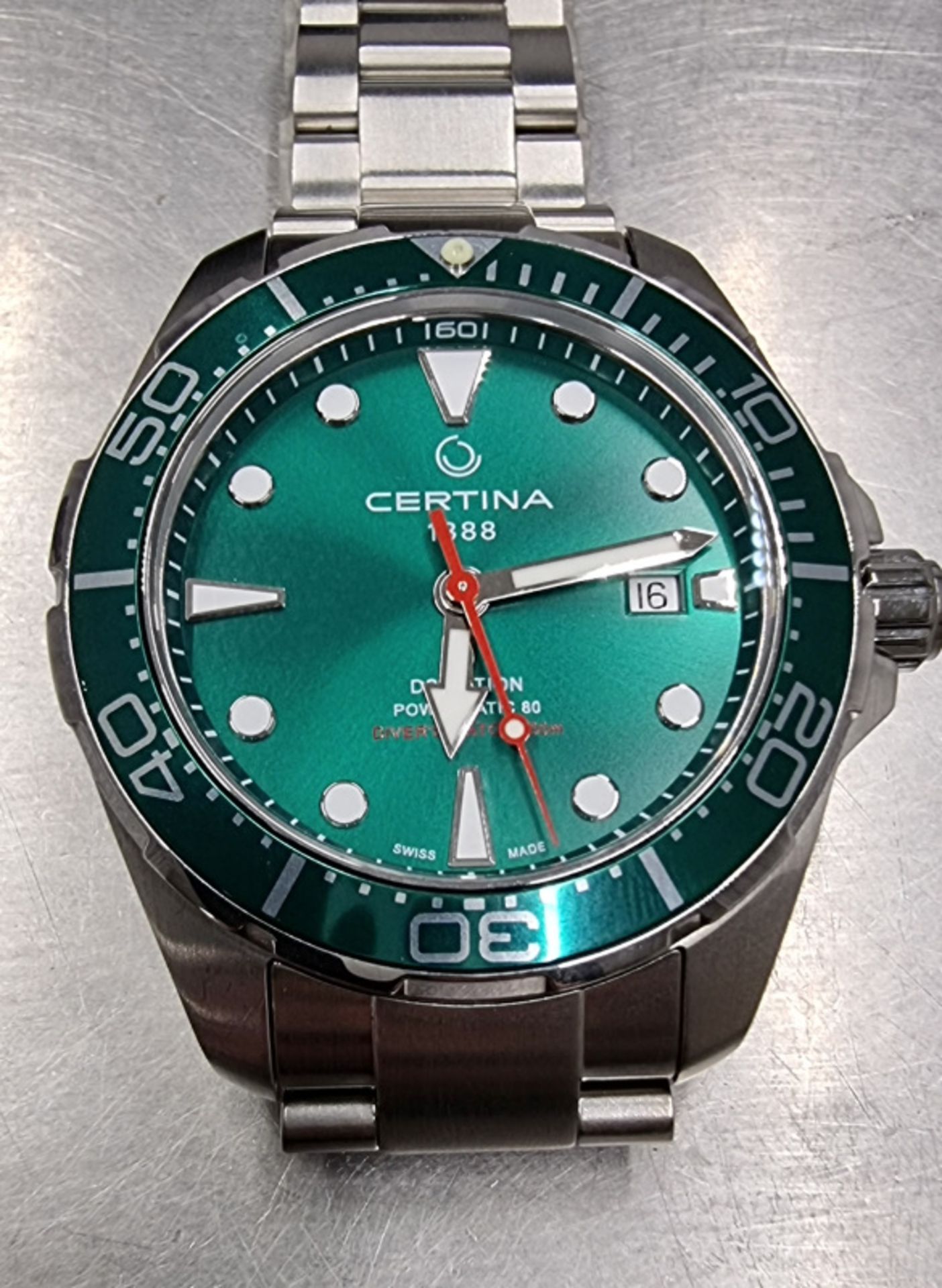 Certina CO32407 A DS Action Men's Diver's Powermatic 80 Watch - Sapphire Crystal - ISO 6425 - Image 4 of 8