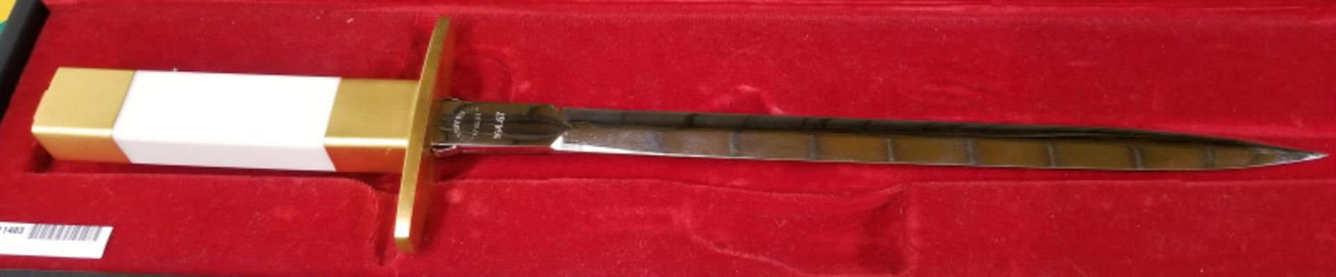 Beraudy Vaure French Air Force Commemorative Letter Opener - Image 12 of 15