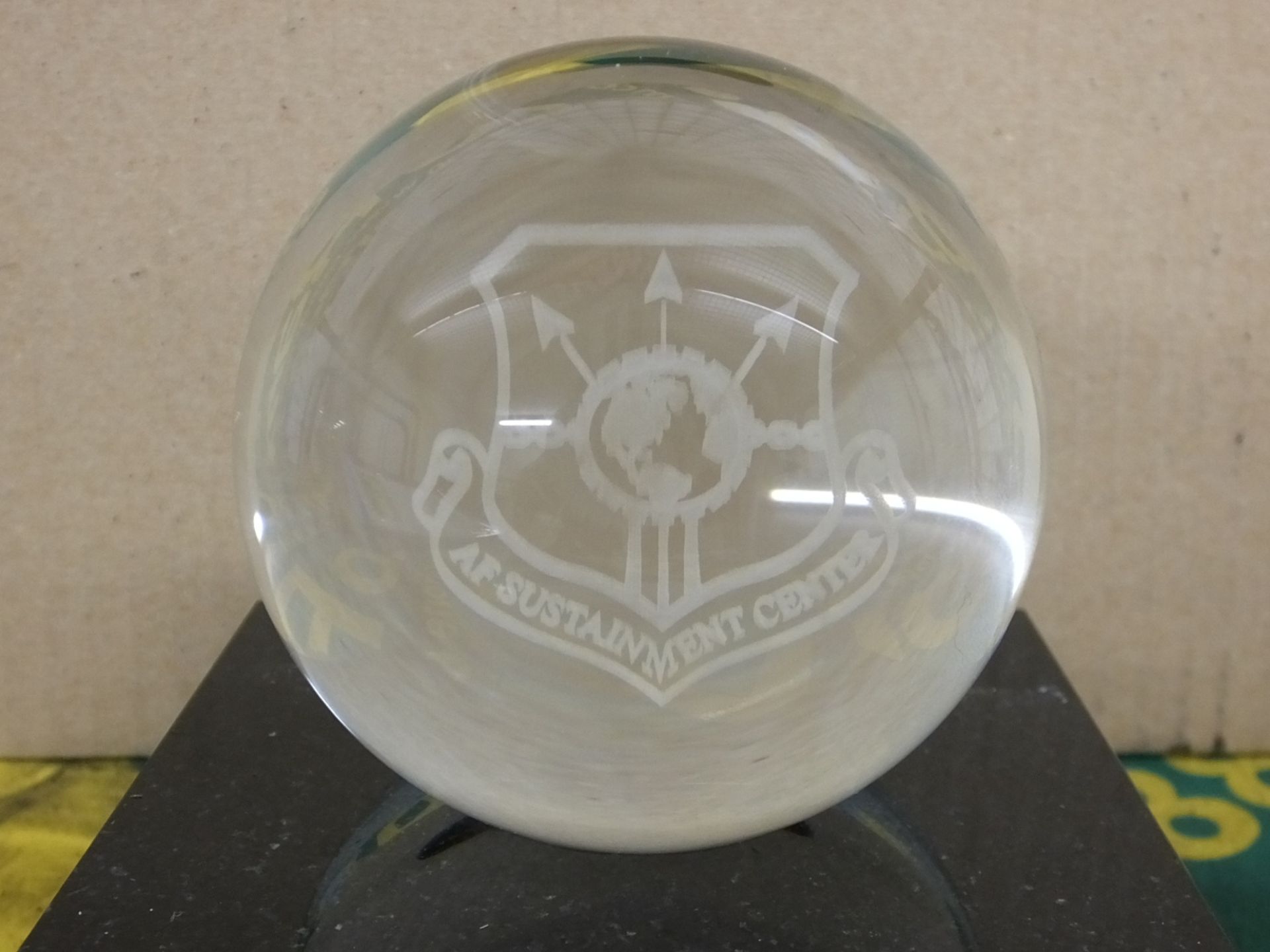 Af Sustainment Center Glass Globe