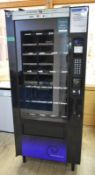 Stentorfield vending machine, model 458E, L 720mm x W 820mm x H 1850mm