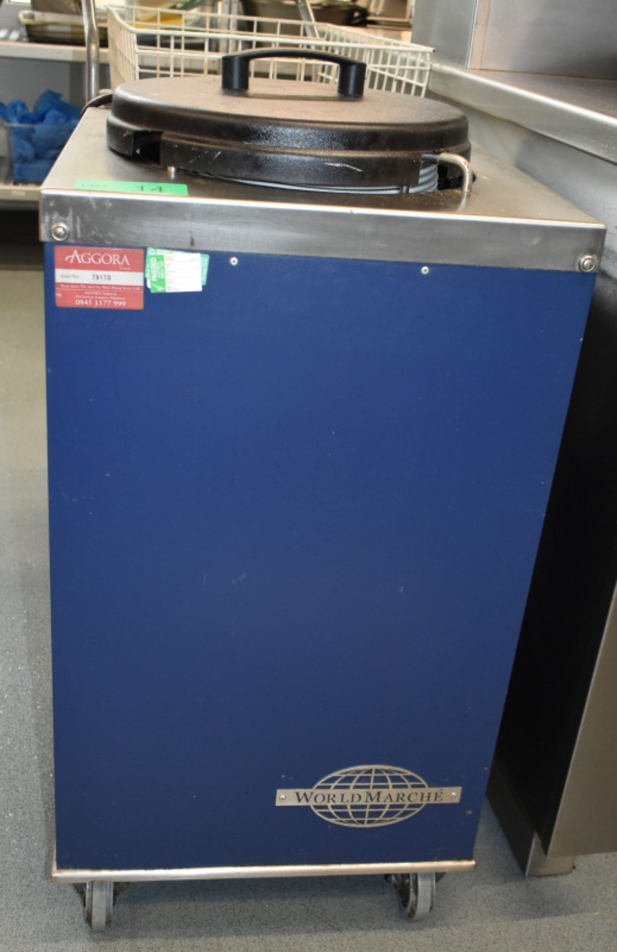 Moffat heated plate dispenser HP1/12, L 550mm x W 470mm x H 870mm