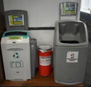 3 x Food waste and disposal bins