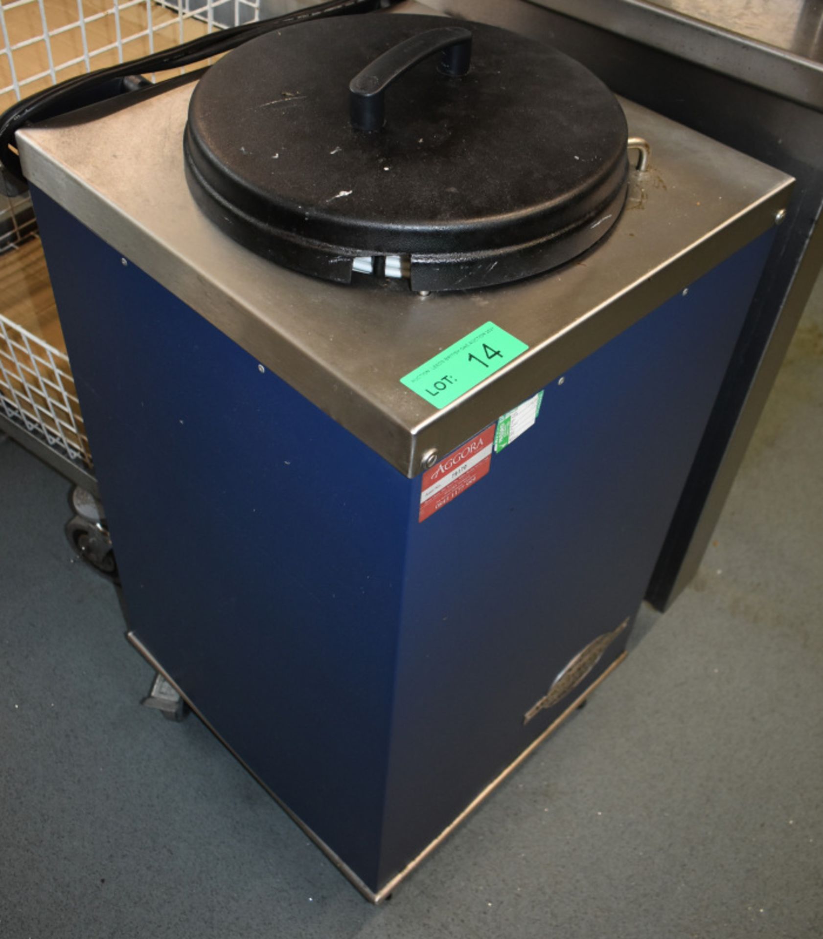 Moffat heated plate dispenser HP1/12, L 550mm x W 470mm x H 870mm - Image 2 of 4