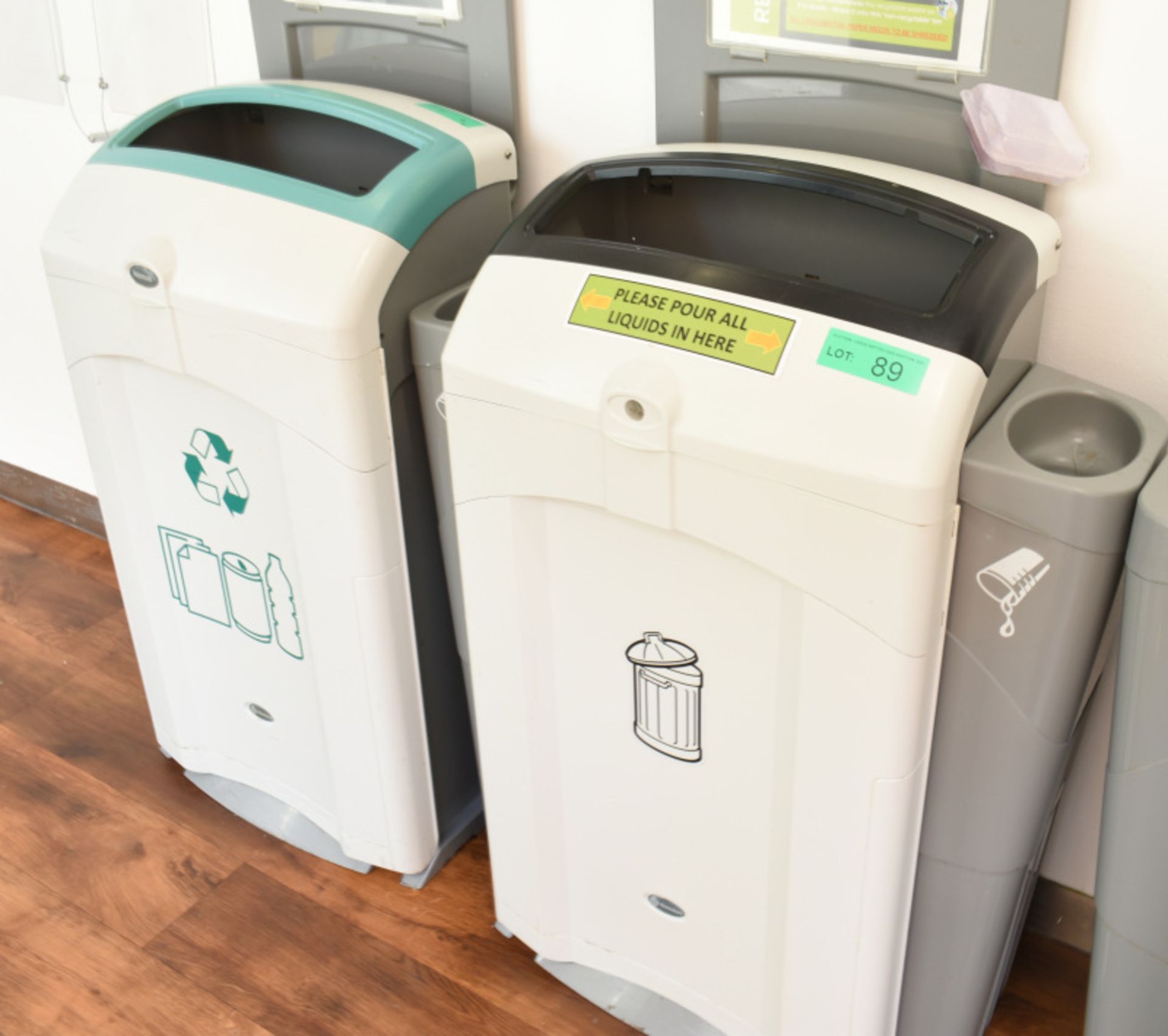 4 x Recycling/food waste bins - Image 2 of 2